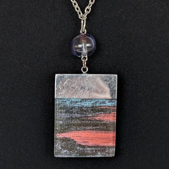 (2/$20) Colourful Pendant Necklace - Picture 3 of 6
